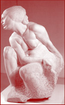 "VEDOVA" - marmo, 1907, Museo Nazionale Belgrado (bronzo, Galleria Mestrovic, Split) fotografia: Ivo Pervan